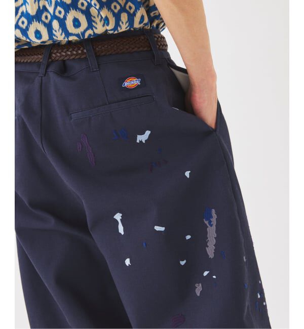 JOURNAL STANDARD relume「《予約》Dickies / ディッキーズ 別注 スプラッシュ 刺繍 カーブ ワークパンツ」|チノ|