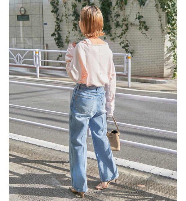 Spick and Span「《WEB限定 / 追加》コットンスラブクルーネックプルオーバー」|Tシャツ・カットソー|