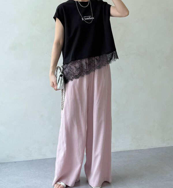  「【WEB限定】レムレースロゴTEE」|Tシャツ・カットソー|