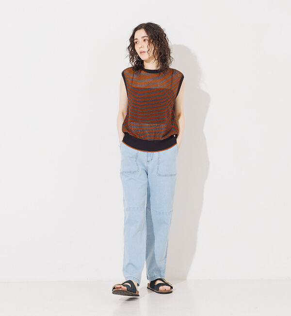 NOMINE「メッシュボーダー2WAYプルオーバー」|Tシャツ・カットソー|