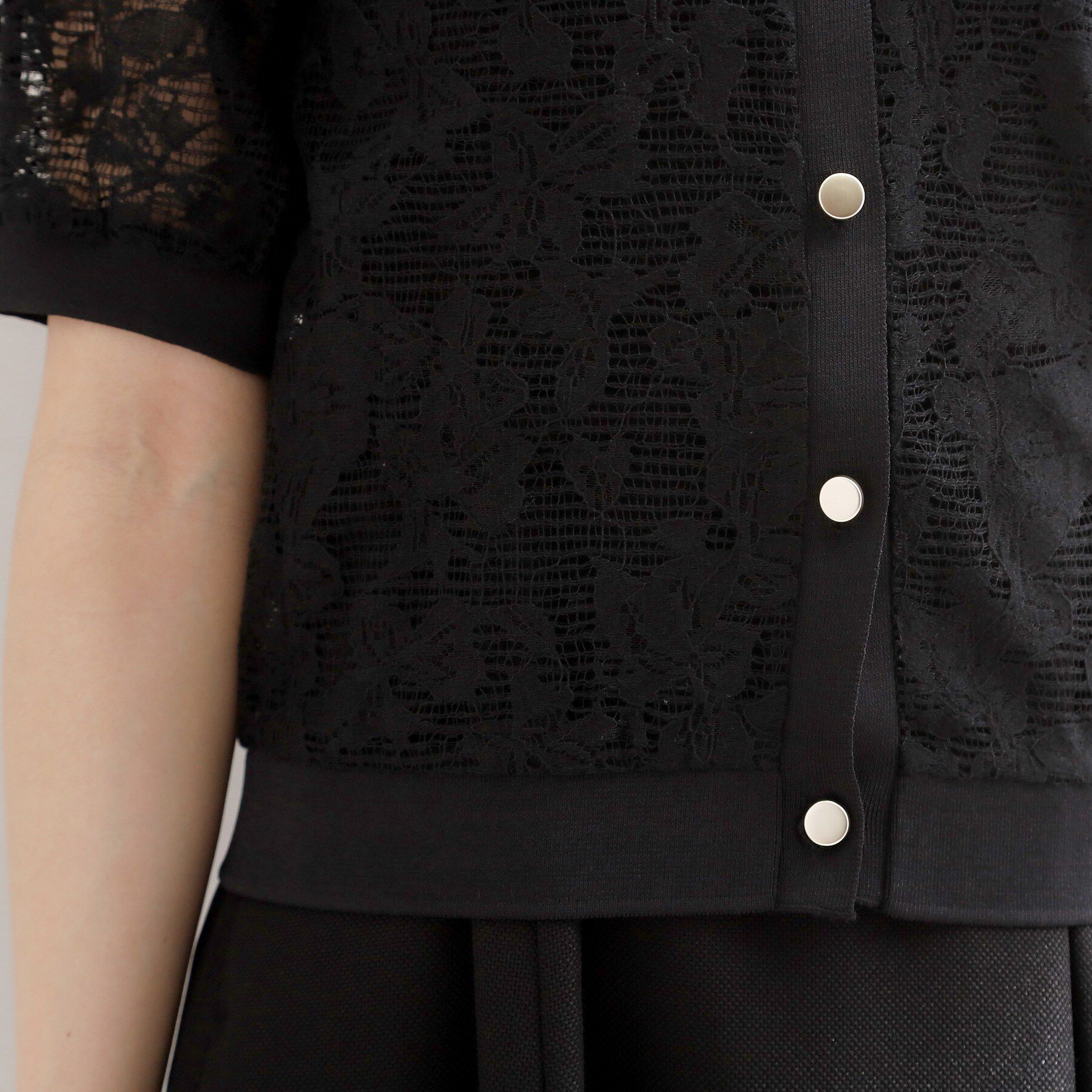 洗える】フラワーレース カーディガン（Couture broach）｜ルミネの