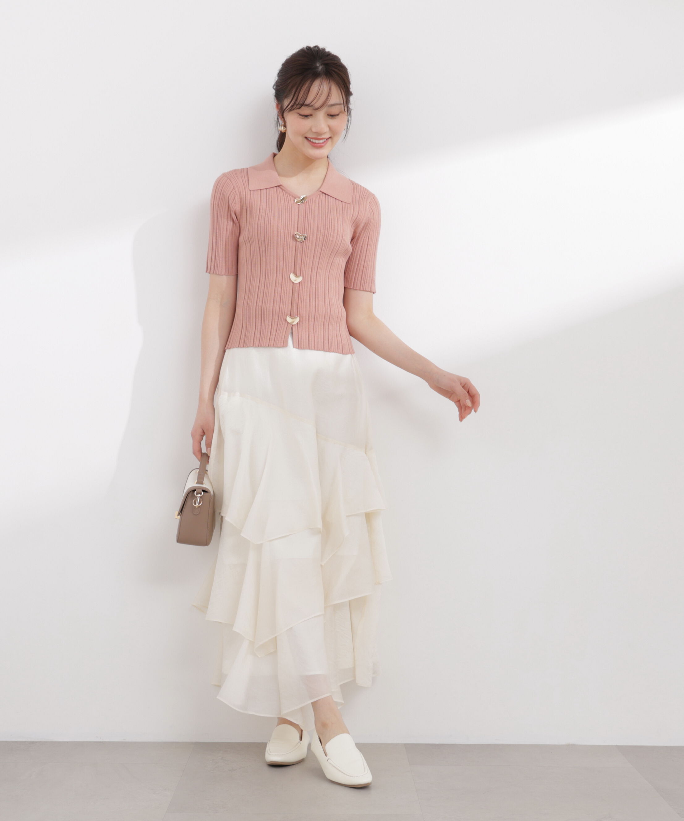 PROPORTION BODY DRESSING「ランダムティアードシアースカート 26SS」|スカート|