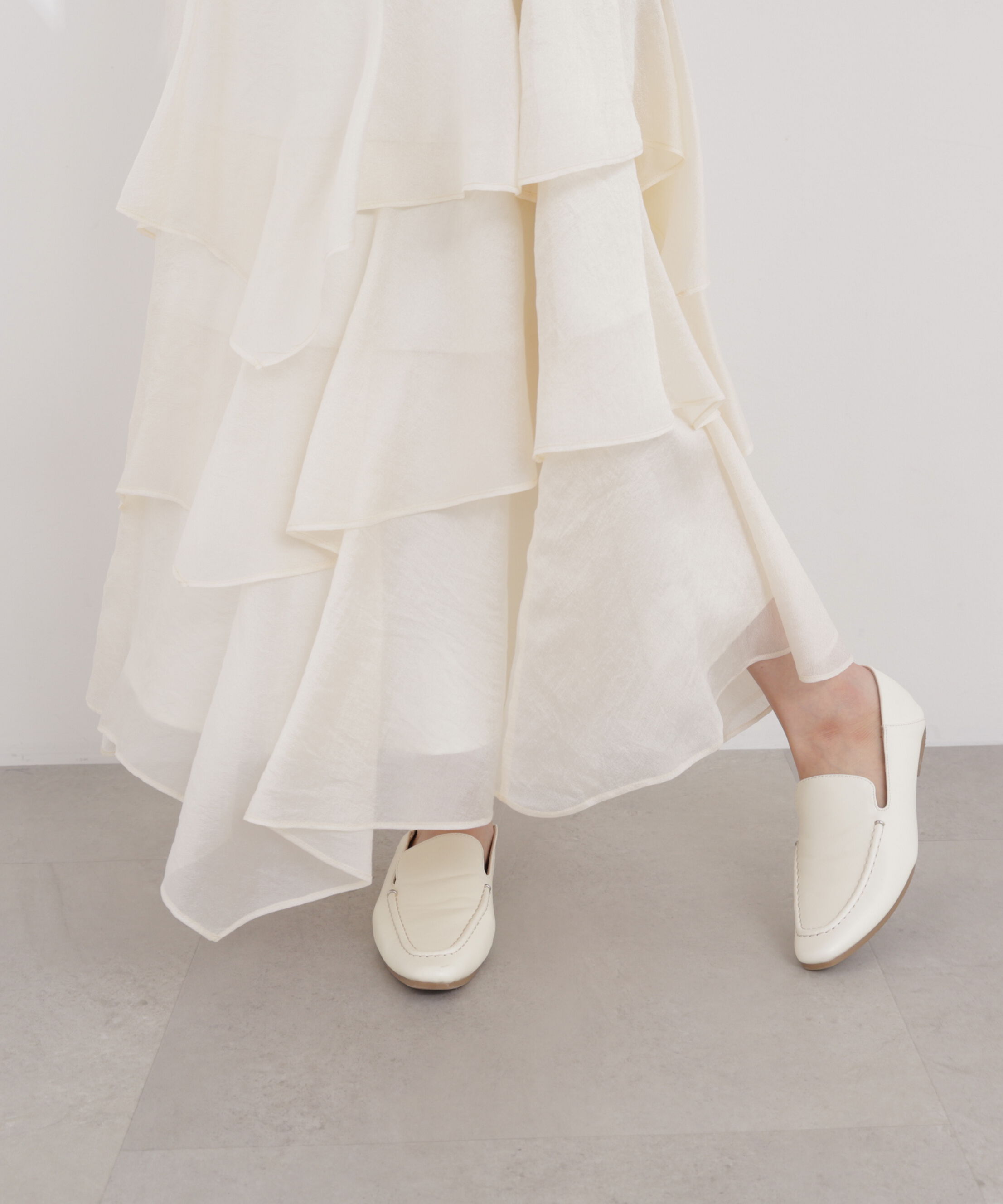 PROPORTION BODY DRESSING「ランダムティアードシアースカート 26SS」|スカート|