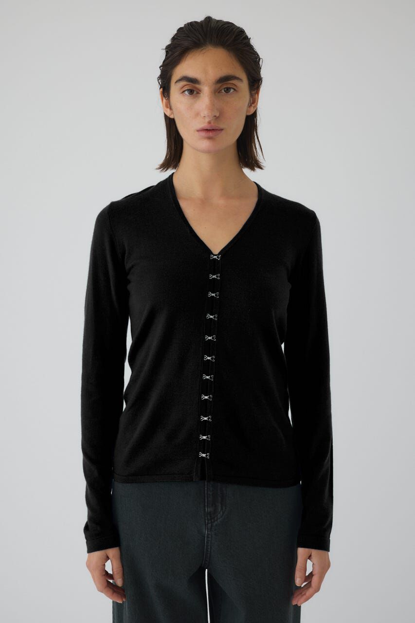 RIM.ARK 「Many hook V neck tops」|ニット・セーター|