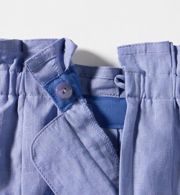 UNITED ARROWS「リネン タック ロングスカート ‐ウォッシャブル‐」|スカート|