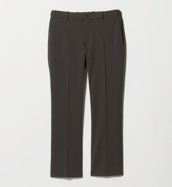 UNITED ARROWS green label relaxing「A+ air オックスジャージ スタンダード NP セットアップ パンツ スラックス -ウォッシャブル・ストレッチ・」|スラックス|DK.GRAY