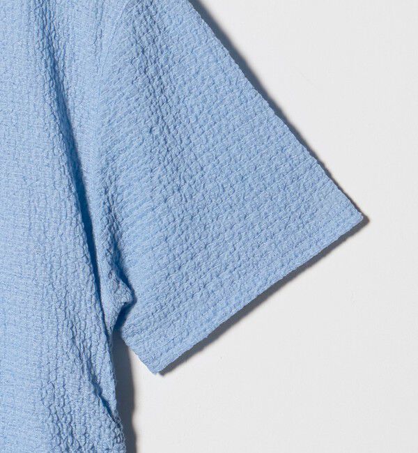 BEAUTY&YOUTH UNITED ARROWS「ベロア パイピング ギャザー カットソー」|Tシャツ・カットソー|