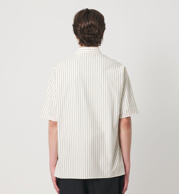 BEAUTY&YOUTH UNITED ARROWS「金政メリヤス ストライプ スクエア フィット レギュラー シャツ」|シャツ・ブラウス|