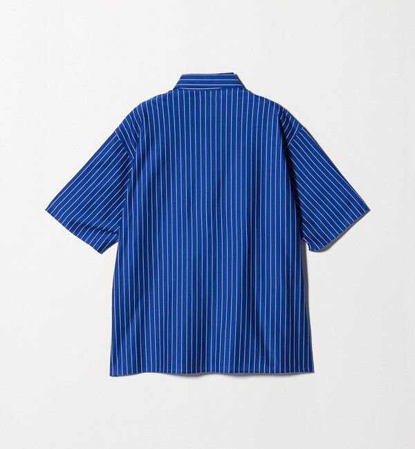 BEAUTY&YOUTH UNITED ARROWS「金政メリヤス ストライプ スクエア フィット レギュラー シャツ」|シャツ・ブラウス|