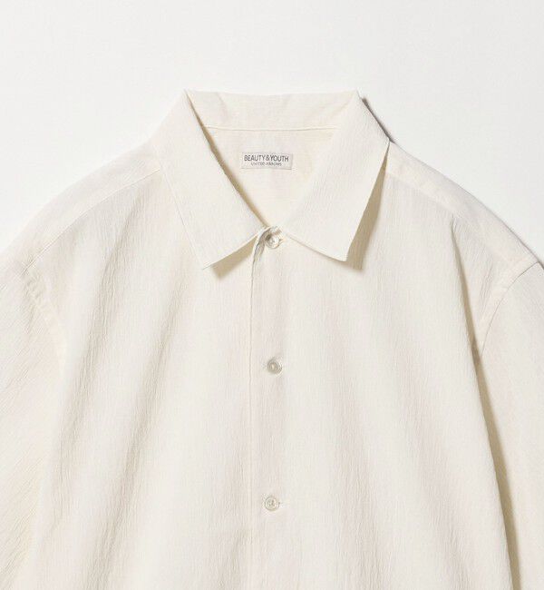 BEAUTY&YOUTH UNITED ARROWS「ヨウリュウ キャンプカラー シャツ FORM型 吸水速乾 通気性」|シャツ・ブラウス|
