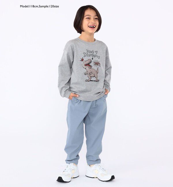 SHIPS KIDS「SHIPS KIDS:100～130cm /〈UVカット〉ナイロン ストレッチ パンツ」|チノ|