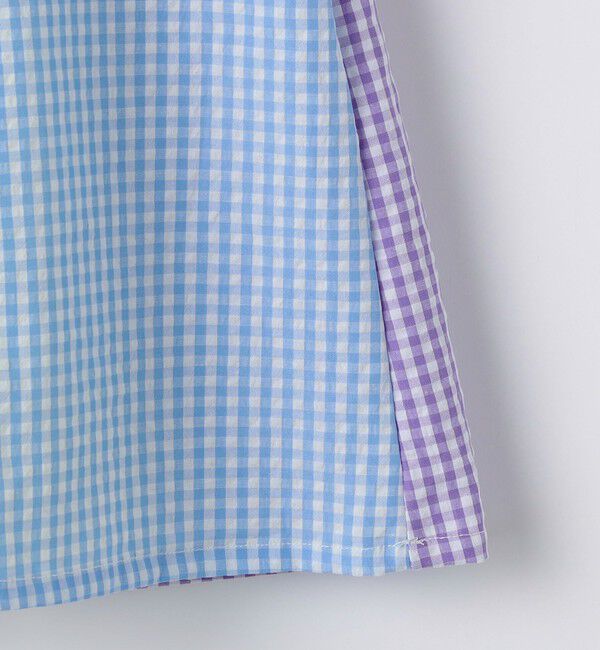 SHIPS KIDS「SHIPS KIDS:100～130cm / パネル 切替 ワンピース」|ワンピース|