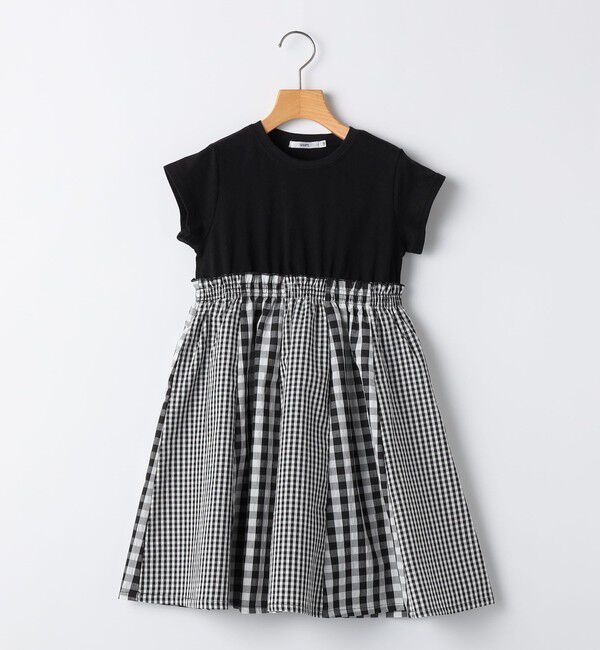 SHIPS KIDS「SHIPS KIDS:100～130cm / パネル 切替 ワンピース」|ワンピース|