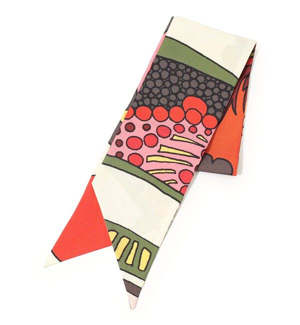 TOMORROWLAND GOODS「Kinloch シルクスカーフ」|バンダナ・スカーフ|24 ホワイト系