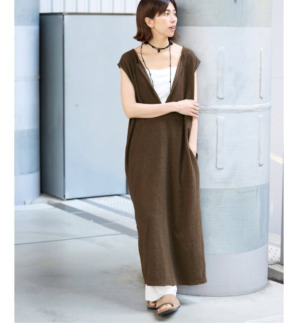 IENA「《予約》PROTAGONISTA/プロタゴニスタ 別注 NSワンピース 25SS-OP-09」|ワンピース|