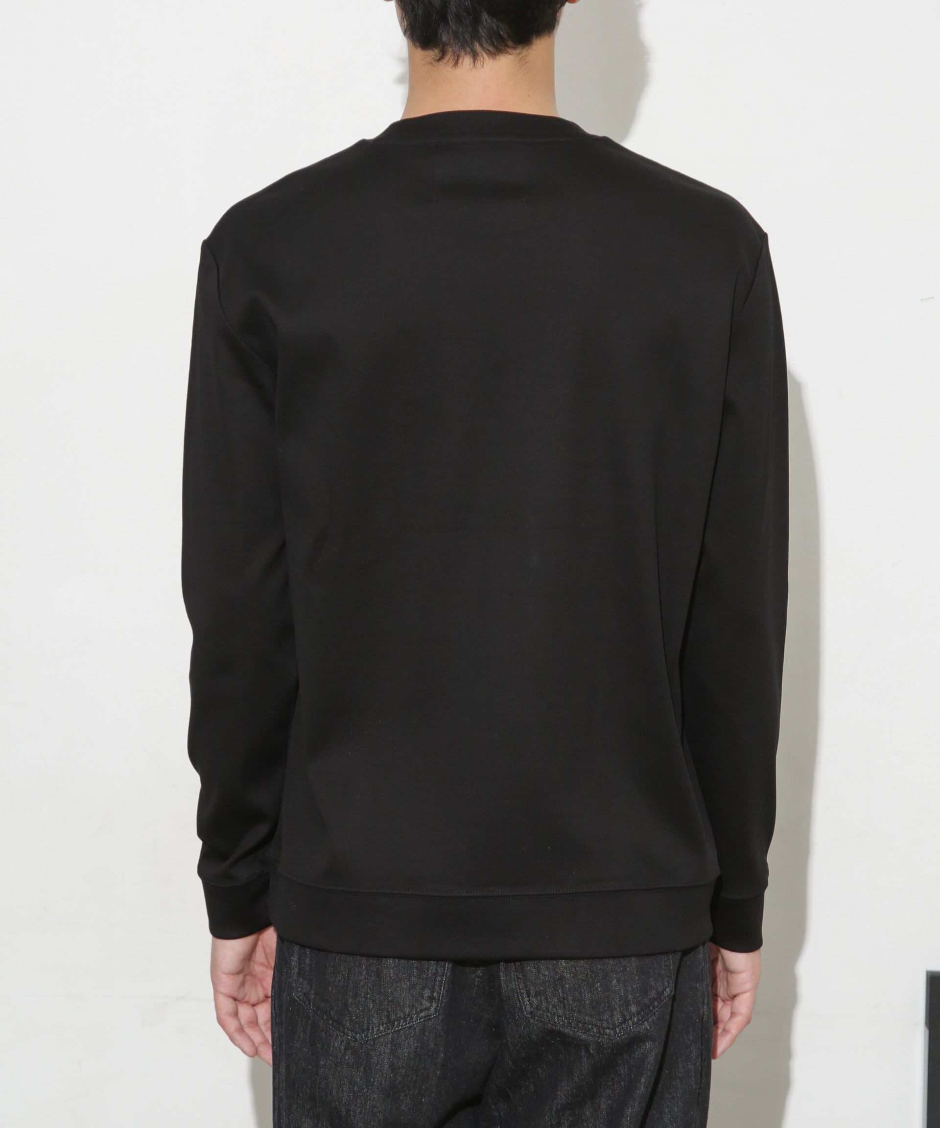 nano･universe「｢FORMAL JERSEY｣クルーネックカットソー長袖」|Tシャツ・カットソー|