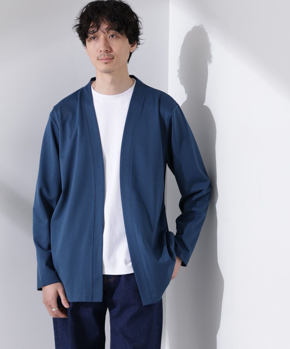 nano･universe「ダブルジャージー着流しカーディガン」|Tシャツ・カットソー|