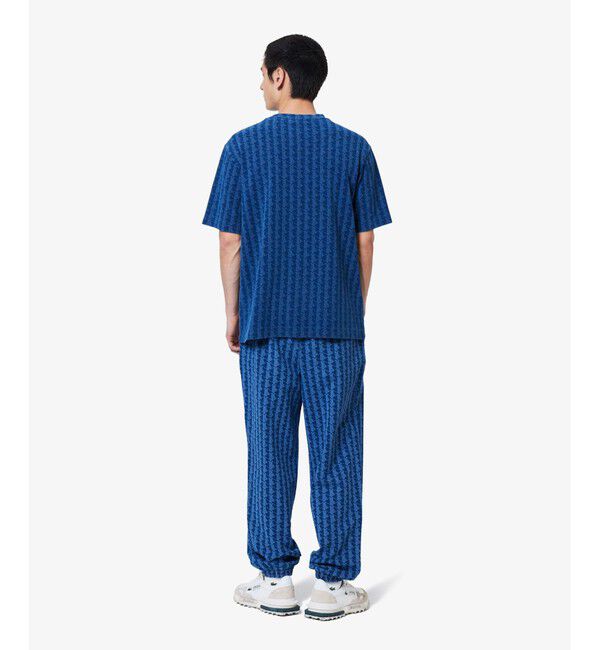 LACOSTE「インディゴスウェットモノグラムトラックパンツ」|その他|