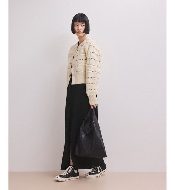 ADAM ET ROPE'「【WEB限定】マルチWAYヘンリーネックワンピース」|ワンピース|