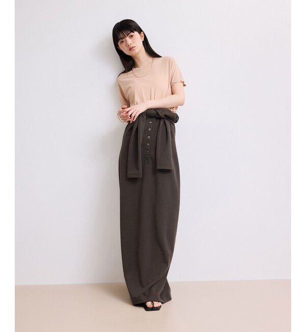 ADAM ET ROPE'「【WEB限定】マルチWAYヘンリーネックワンピース」|ワンピース|