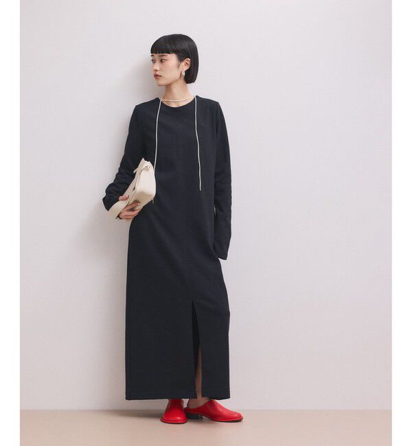 ADAM ET ROPE'「【WEB限定】マルチWAYヘンリーネックワンピース」|ワンピース|