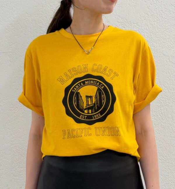  「≪バックシャン≫バックホール半袖Tシャツ」|Tシャツ・カットソー|