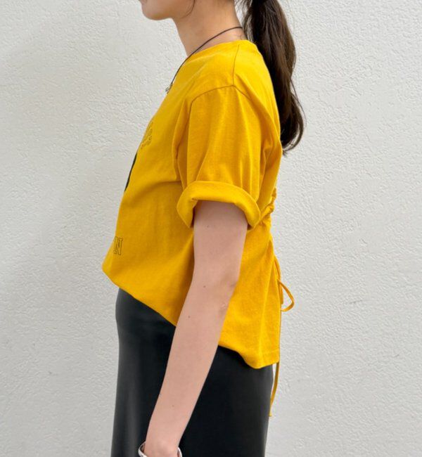  「≪バックシャン≫バックホール半袖Tシャツ」|Tシャツ・カットソー|