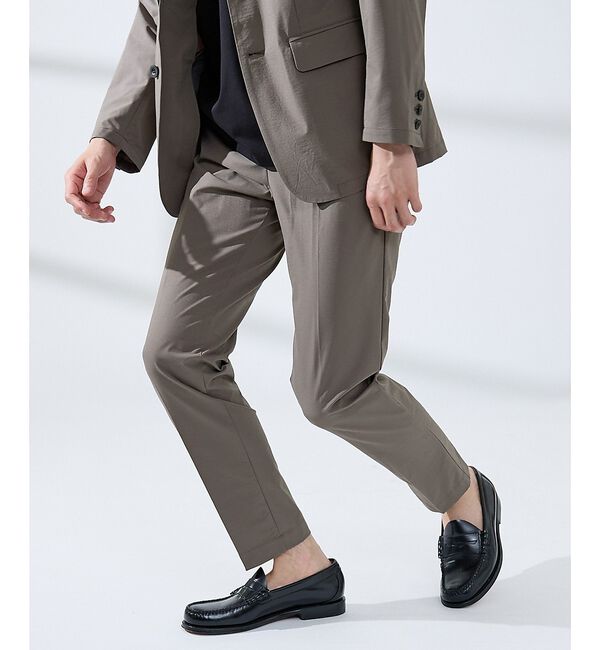 ABAHOUSE「【セットアップ対応】360&deg;ストレッチ リップストップ レギュラースラックス /」|スラックス|