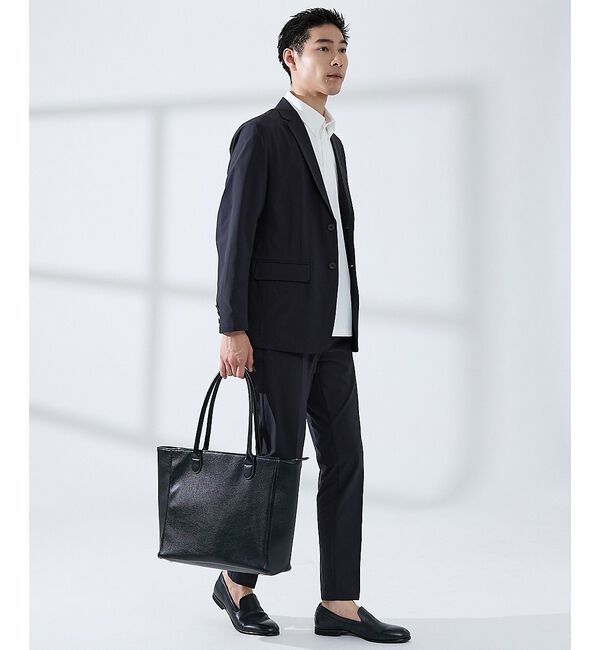 ABAHOUSE「【セットアップ対応】360&deg;ストレッチ リップストップ レギュラースラックス /」|スラックス|