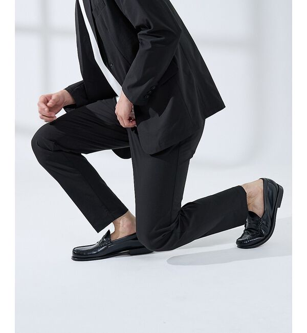 ABAHOUSE「【セットアップ対応】360&deg;ストレッチ リップストップ レギュラースラックス /」|スラックス|