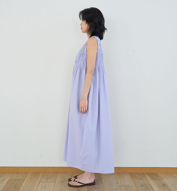 Rouge vif「インドハンドタックノースリーブマキシワンピース【予約】」|ワンピース|