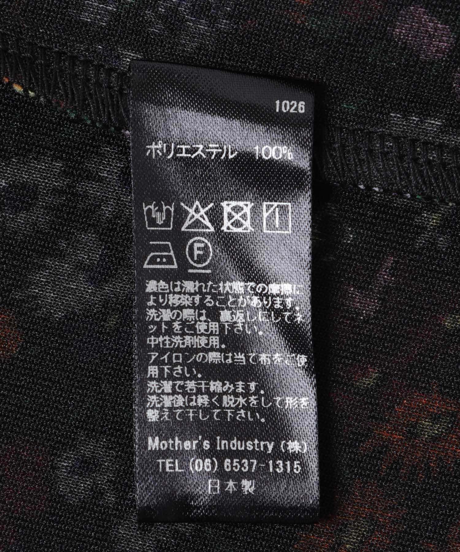 URBAN RESEARCH DOORS「mizuiro-ind　FLOWER PRINT T-SHIRTS」|Tシャツ・カットソー|