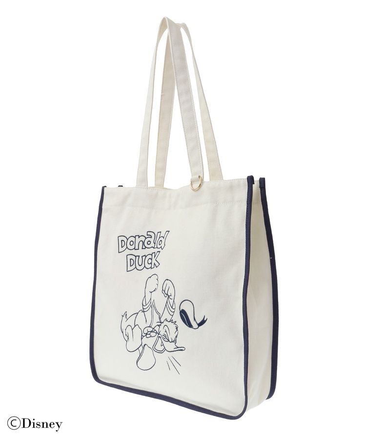 Maison de FLEUR「Donald Duck/スクエアトートバッグ」|トートバッグ|