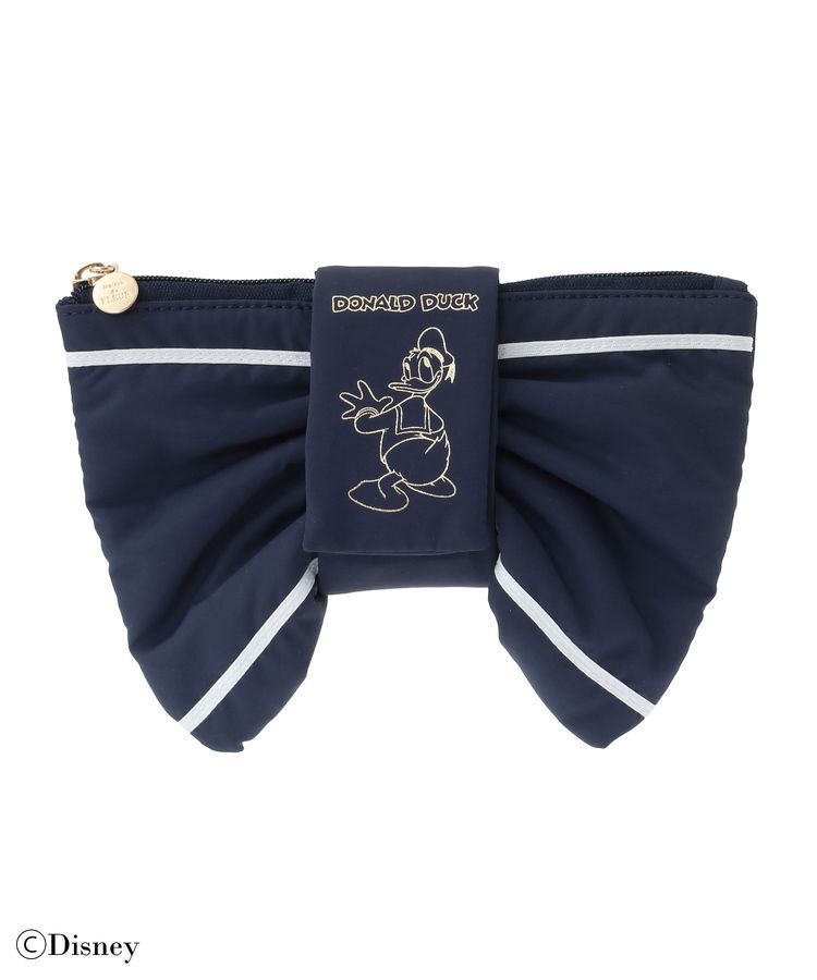 Maison de FLEUR「Donald Duck/リボンポーチ」|ポーチ|