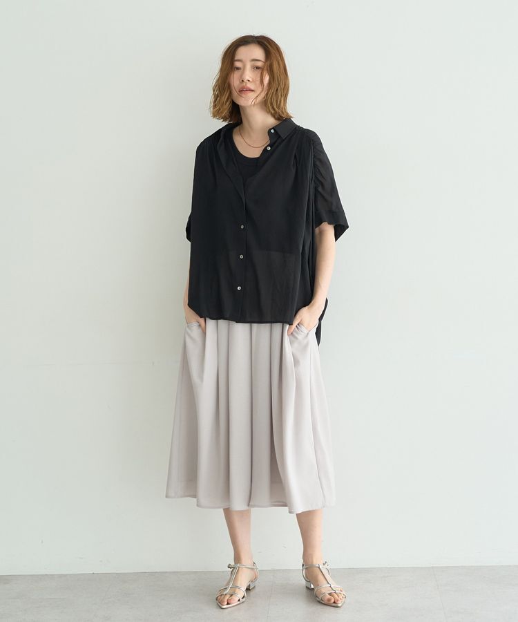 YECCA VECCA「【UVカット】ガウチョパンツ」|その他|
