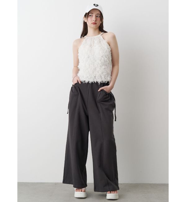 CALNAMUR「POCKET GATHER SWEAT PT/ポケットギャザースウェットパンツ」|その他|