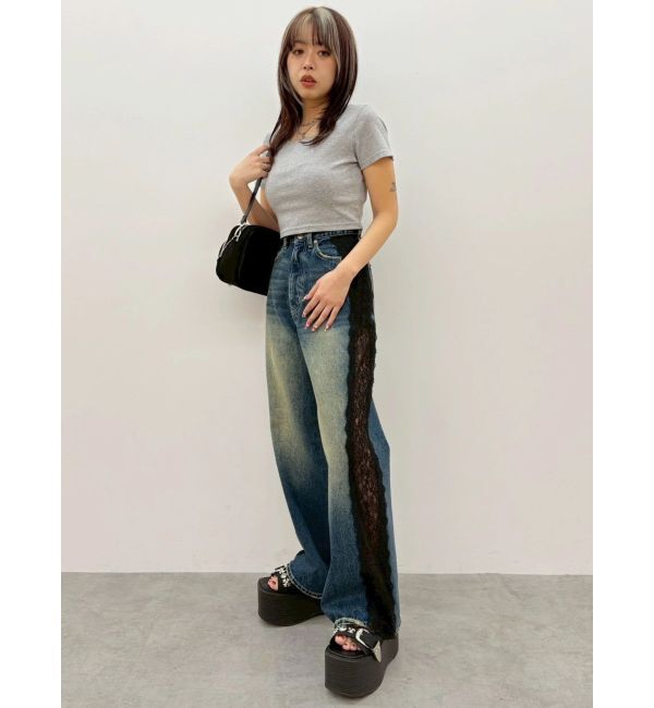EVRIS「BASICシンプルショートTシャツ」|Tシャツ・カットソー|