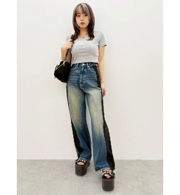 EVRIS「BASICシンプルショートTシャツ」|Tシャツ・カットソー|