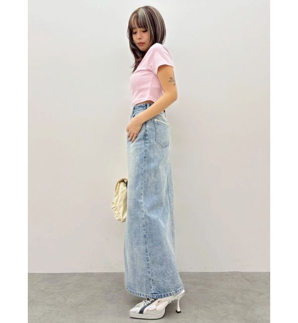 EVRIS「BASICシンプルショートTシャツ」|Tシャツ・カットソー|