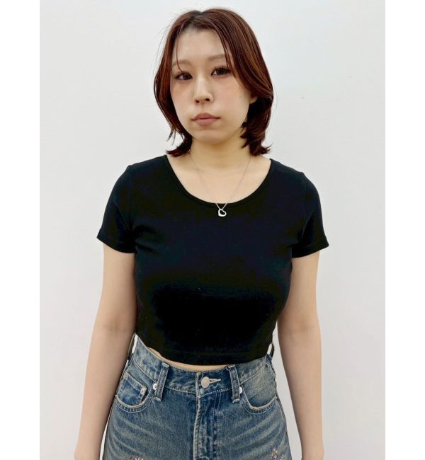EVRIS「BASICシンプルショートTシャツ」|Tシャツ・カットソー|