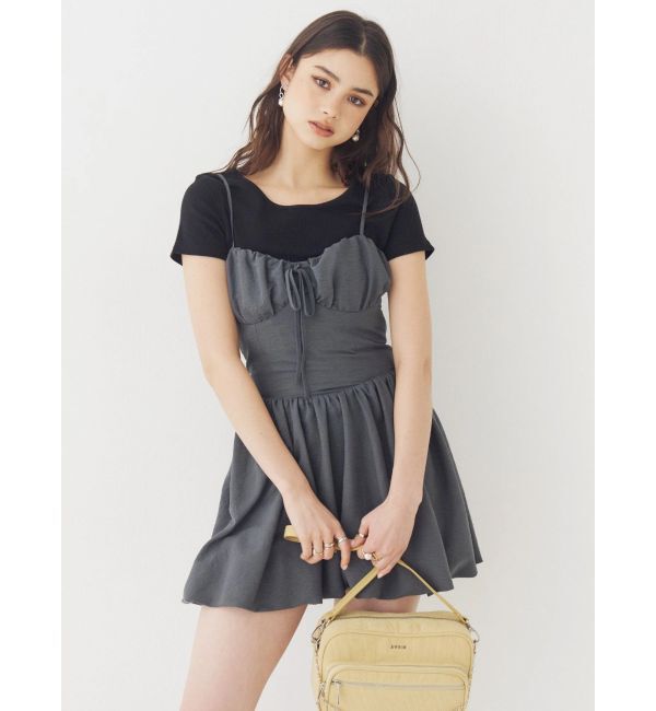 EVRIS「BASICシンプルショートTシャツ」|Tシャツ・カットソー|