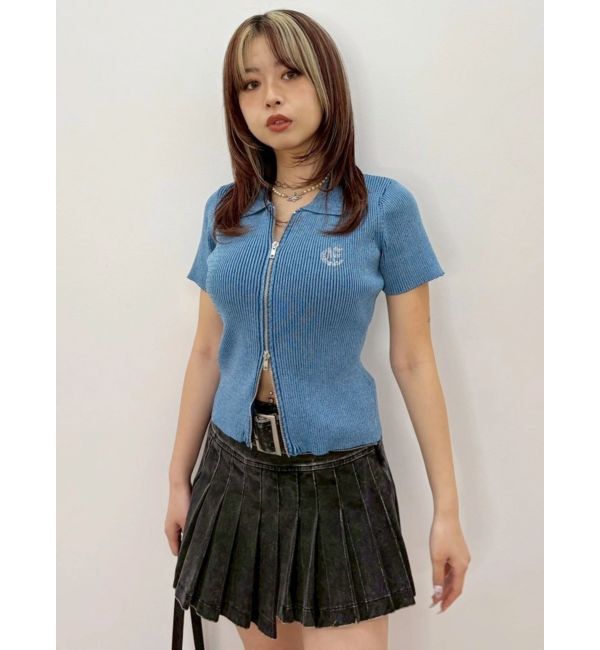 EVRIS「ZIPニットトップス」|ニット・セーター|