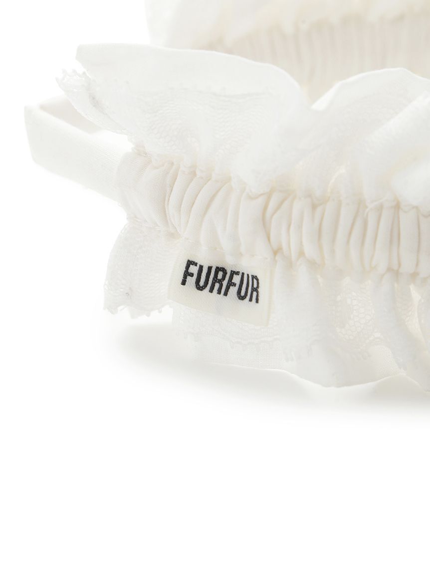 FURFUR「レースコンビバレリーナカチューシャ」|ヘアバンド|