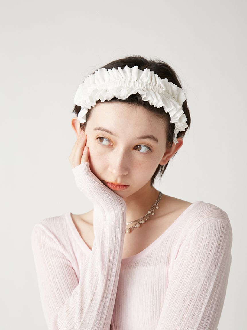 FURFUR「レースコンビバレリーナカチューシャ」|ヘアバンド|