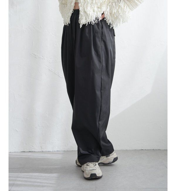 VENCE share style「タックコクーンパンツ」|デニム|
