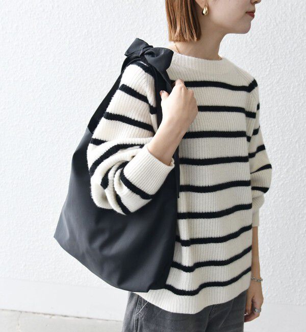 SHIPS any「《一部追加予約》【WEB限定】SHIPS any: A4 リボン付 ワンハンドル バッグ」|その他|