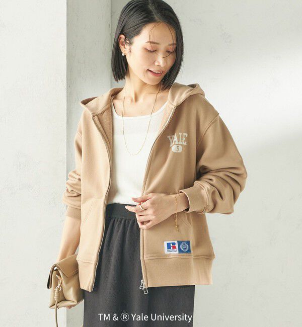 SHIPS for women「RUSSELL ATHLETIC:〈洗濯機可能〉YALE HOODIE」|パーカー|