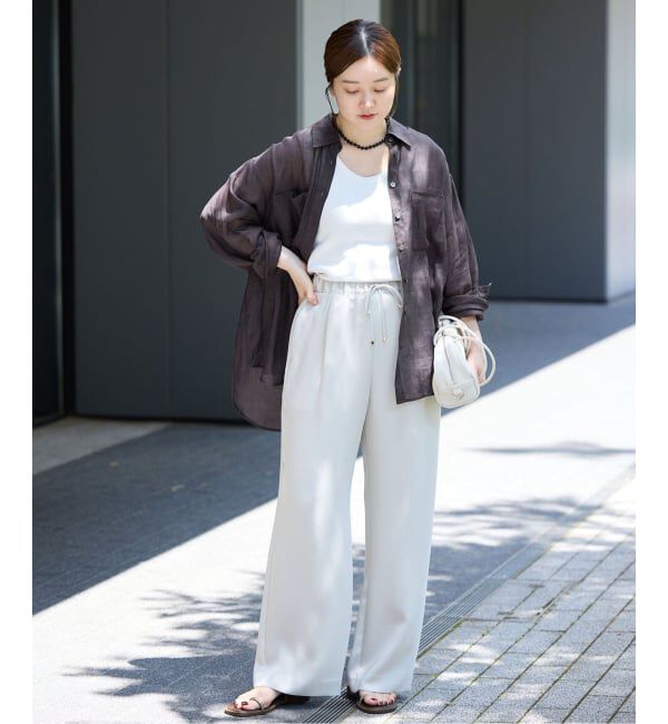 IENA「《セットアップ対応》ラミーレギュラーカラーシャツ」|シャツ・ブラウス|