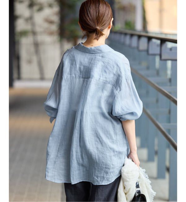IENA「《セットアップ対応》ラミーレギュラーカラーシャツ」|シャツ・ブラウス|