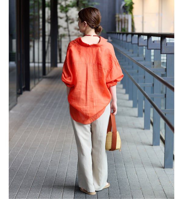 IENA「《セットアップ対応》ラミーレギュラーカラーシャツ」|シャツ・ブラウス|